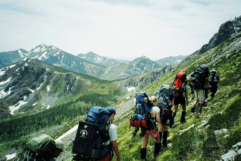 Hiking and biking